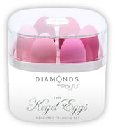 Diamonds Weighted Kegel Ball Training - Sensual Pelvic Wellness Love Eggs and Kegel Exercisers